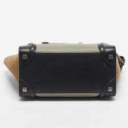 Pre Owned حقيبة يد توتس سيلين ميكرو لاغيدج جلد ثعبان متعدد الألوان 