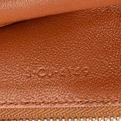 Pre Owned Celine Brown Leather Crecy Bucket Bag