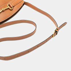 Pre Owned Celine Brown Leather Crecy Bucket Bag