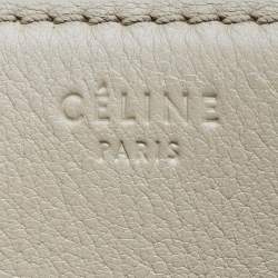 Pre Owned Celine Tan Leather Medium Phantom Luggage Tote