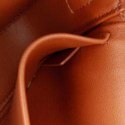 Pre Owned Celine White Triomphe Coated Canvas Claude Shoulder Bag