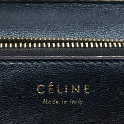 Pre Owned Celine Beige Python Medium Classic Box Shoulder Bag