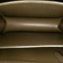 Pre Owned Celine Brown Small Calfskin Classic Box