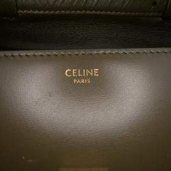Pre Owned Celine Brown Small Calfskin Classic Box