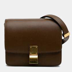 Pre Owned Celine Small Calfskin Classic Box