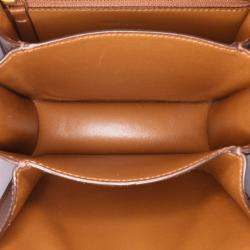 Pre Owned Celine Brown Small Calfskin Classic Box
