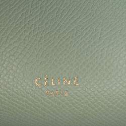 Pre Owned Celine Green Nano Grained Calfskin Belt Bag