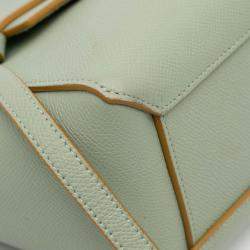 Pre Owned Celine Green Nano Grained Calfskin Belt Bag