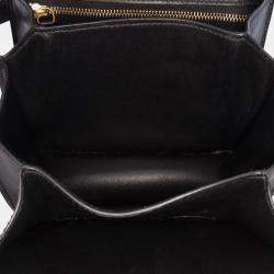Pre Owned Celine Black Small Calfskin Classic Box