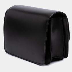 Pre Owned Celine Black Small Calfskin Classic Box