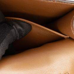 Pre Owned Celine Brown Teen Calfskin Classic Box