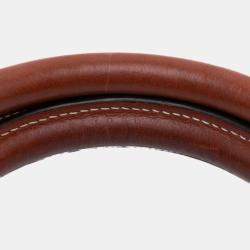 Pre Owned Celine Blue Small Triomphe Canvas Maillon Vertical Cabas Satchel