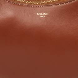 Pre Owned Celine Brown Leather Ava Hobo