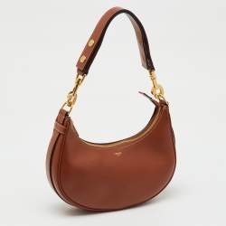 Pre Owned Celine Brown Leather Ava Hobo