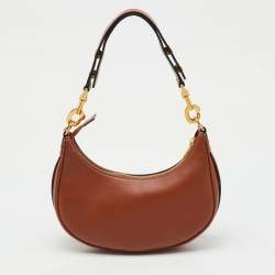 Pre Owned Celine Brown Leather Ava Hobo
