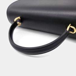 Pre Owned Celine Black Leather Nino Bag Medium
