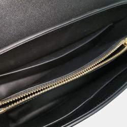 Pre Owned Celine Black Leather Nino Bag Medium