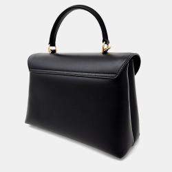 Pre Owned Celine Black Leather Nino Bag Medium