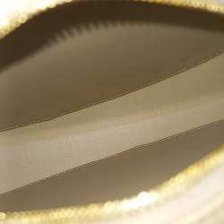 Pre Owned Celine Beige Leather Crossbody Oval Pulse