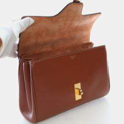 Pre Owned Celine 16 Teen Smooth Calfskin Crossbody Bag