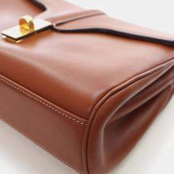 Pre Owned Celine 16 Teen Smooth Calfskin Crossbody Bag