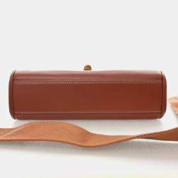 Pre Owned Celine 16 Teen Smooth Calfskin Crossbody Bag