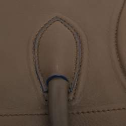 Pre Owned Celine Etoupe Leather Large Phantom Luggage Tote