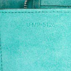 Pre Owned Celine Green Micro Grained Calfskin Belt Bag