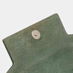 Pre Owned Celine Green Nano Grained Calfskin Belt Bag