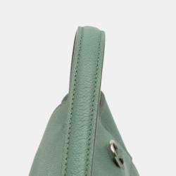 Pre Owned Celine Green Nano Grained Calfskin Belt Bag