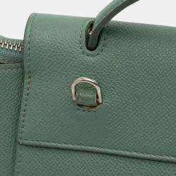 Pre Owned Celine Green Nano Grained Calfskin Belt Bag