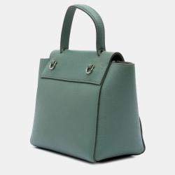 Pre Owned Celine Green Nano Grained Calfskin Belt Bag