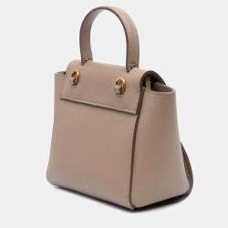 Pre Owned Celine Brown Pico Grained Calfskin Belt Bag
