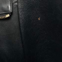 Pre Owned Celine Tricolor Nubuck and Leather Mini Luggage Tote