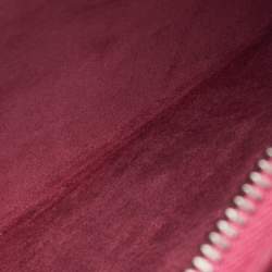 Pre Owned Celine Fuchsia Leather Medium Phantom Luggage Tote