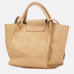 Pre Owned Celine Brown Small Leather Big Bag
