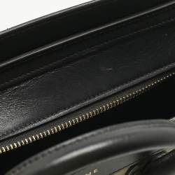 Pre Owned Celine Tricolor Leather Nano Luggage Tote