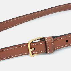 Pre Owned Celine Brown Coated canvas Triumph Bag Tin