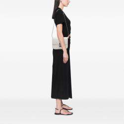 Pre Owned Celine White Medium Calfskin Classic Box