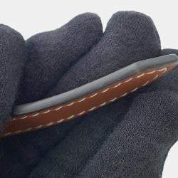 Pre Owned Celine Triomphe Falco Mini Tan PVC Calf Leather Backpack