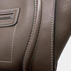 Pre Owned Celine Luggage Shopper Greige Leather Size Mini