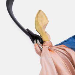 Pre Owned Celine Pink Silk Scarf Bag