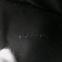 Pre Owned Celine Black Medium Calfskin Classic Box