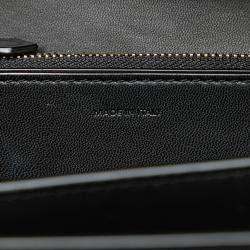 Pre Owned Celine Black Medium Calfskin Classic Box