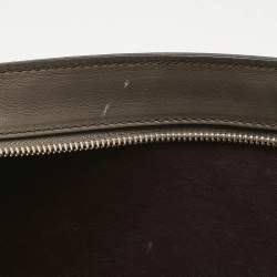 Pre Owned Celine Multicolor Leather and Suede Medium Trapeze Top Handle Bag