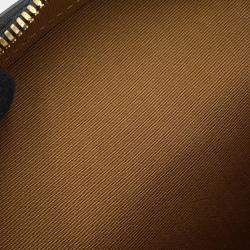 Pre Owned Celine Triomphe Tan PVC Leather Mini 2-Way Bowling Bag