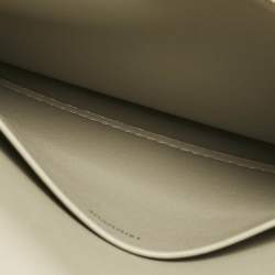 Pre Owned حقيبة كتف سيلين تريونف تين جلد أخضر فستقي