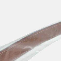 Pre Owned Celine Black Brown White Fabric Triumph Bag Medium