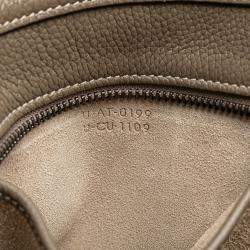 Pre Owned Celine Brown Nano Leather Luggage Tote