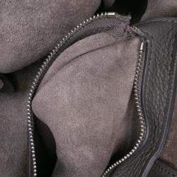 Pre Owned Celine Grey Small Grained Calfskin Big Bag